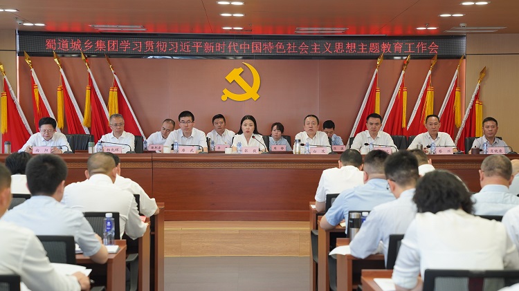 蜀道城乡集团召开学习贯彻习近平新时代中国<span class=