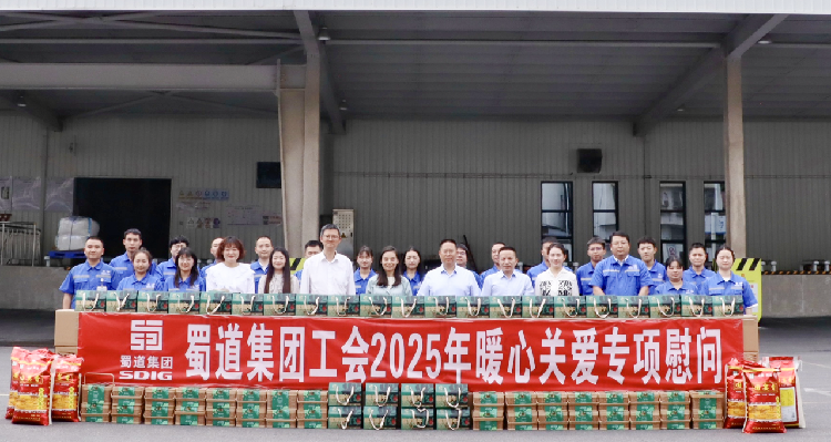 5.29蜀道集團(tuán)黨委委員、職工董事、工會(huì)主席朱莉赴蜀能礦產(chǎn)公司磷酸鐵鋰廠調(diào)研慰問(wèn).png